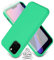 Gorilla Tech Green Liquid Silicone Case For iPhone 8 Plus and iPhone 7 Plus 5.5 inch With Gorilla Tempered Glass Screen Protector, Scratch Resistant, Rubber Shockproof Cover Soft Microfiber Interior