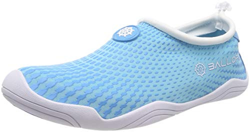 Ballop Voyager Barfußschuh, Türkis (Blue), 46.5-47 EU