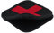 MagiDeal Rotes Klettverschluss Abzeichen Patch 50 x 50mm in verschiedenen Farben, Schwarz