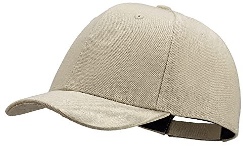 CLAPE Moda Breve Tesa in Twill di Cotone Berretto da Baseball Sport Outdoor Anti Sudore Sunscreen Solido Stile Trucker/Baseball Cappello, Khaki CRT0