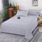 Altes grobes Tuch Bettlaken Doppelbett Einzelbett Einzelbett grob Tuch Bettlaken Einzelbett Einzelbett Schlafsaal Betttuch Neue gelbe Linie Gitter-250x250cm