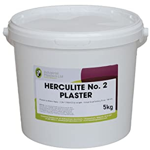 Herculite No. 2 Casting Plaster 10kg & 25kg (5kg Bucket)