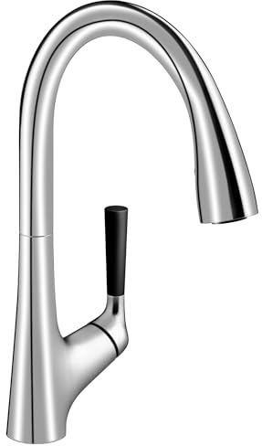 JACOB DELAFON Mitigeur cuisine Malleco Bec haut chrome douchette extractible