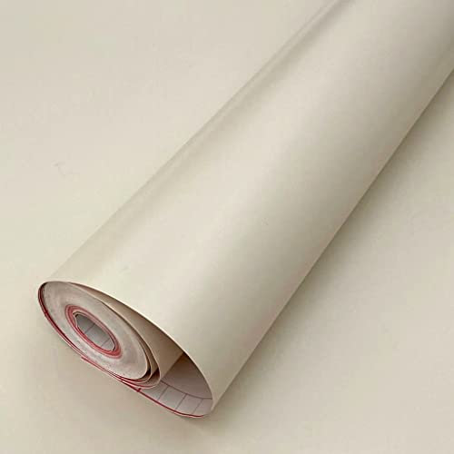 Vinyl Warehouse 5m x 67.5cm Matt Sand Putty Off White Sticky Back Vinyl Furniture & Kitchen Wrap 200-8350