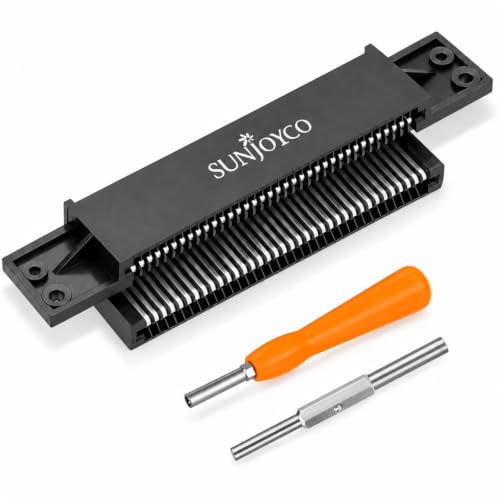 SUNJOYCO Ranura para cartucho NES, conector NES de 72 pines con broca de destornillador de 3,8 mm y 4,5 mm para consola Nintendo NES sistema de 8 bits