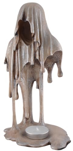 VOGLER Joh. Vogler GmbH Grim Reaper Photophore en fonte pour bougie chauffe-plat