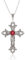ZKGYUS Kreuz Kette Fasching Priester Kreuz Kette Halloween Kreuz Geeignet für Männer und Frauen
