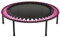 bellicon Fitness Trampolin 125cm (Pink) | Stabile Schraubbeine & Seilring-Federung bis zu 150 kg (Extra Stark) | 3-teiliger Rahmen | Made in Germany