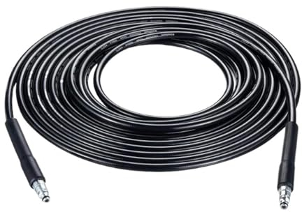 Manguera de lavado de alta presión Manguera de limpieza de agua Cable de manguera de extensión de lavadora de coche Adaptador de acoplamiento rápido (Tamaño: 30 M)