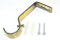 1 x Antik Messing Effekt Gardinenstange Schienen Halterungen: 28 mm
