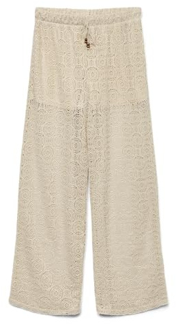 VERO MODA Female Hose mit weitem Beinschnitt VMMAYA Mittlere Taille Hose | Wide-leg trousers