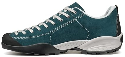 SCARPA Men's Mojito Lightweight Outdoor Leather Shoes - Petrol - 9-9.5 Men/10-10.5 Women