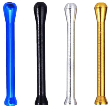 Tubes à Sniffer Portables en Alliage D'aluminium pour Cigarette à Priser le Nez,Porte-Cigarettes en Métal,Porte-Filtre à Cigarette,Porte-Filtre à Cigarette Réutilisable,Porte-Filtre à Tabac Portable