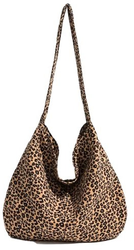 BAUIOREAD 1 Stück Leopardenmuster Tasche Jacquard Tasche Leopardenmuster Handtasche Leopardenmuster Clutch Tasche Leopardenmuster Damentasche Leopardenmuster Geldbörse Achseltasche, braunes