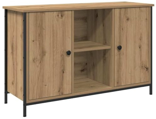 vidaXL TV-Schrankset 101 x 35 x 65 cm Artisan-Eiche Holzwerkstoff | Richtig viel Platz für dein ganzes Entertainment-Zubehör, Schicker und moderner Look, der in jeden Raum passt,