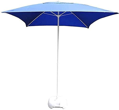 Ombrellone da Giardino, Quadrato, da Giardino, per Patio, Perfetto per Esterni, Cortile, Spiaggia, Commerciale, Evento, Mercato, Bordo Piscina, 6,6 pi