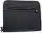 Alassio 30013 - Reißverschlussmappe Milano, DIN A4, aus Leder, schwarz, ca. 36 × 29 × 5 cm
