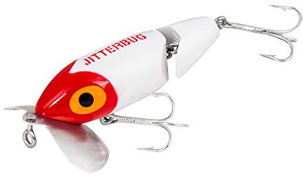 Arbogast Jitterbug Topwater Bass Fishing Lure - Excellent for Night Fishing