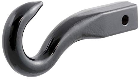 CURT 45500 Forged Tow Hook Trailer Hitch Ball Mount, Fits 2-Inch Receiver