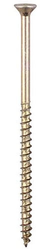 TIMCO Velocity Premium Multi-Use Countersunk Gold Woodscrews - 5.0 x 90 - Box of 100