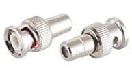 S-Conn BNC - Stecker auf Cinchkupplung