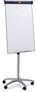 Nobo Flipchart Classic Mobil Rundfuß Stahl magnetisch weiß