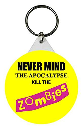 Funky Gifts Never Mind The Apocalypse, Kill Zombies 45mm Keyring