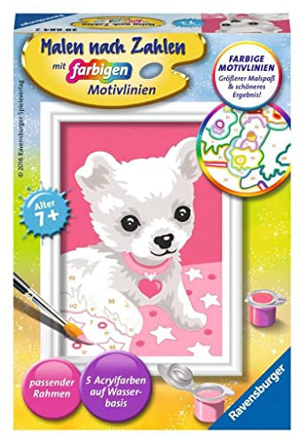 Ravensburger - 296842 - Numéro d'art Set Chihuahua