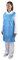 Blue Disposable Aprons On a roll (200) High Density
