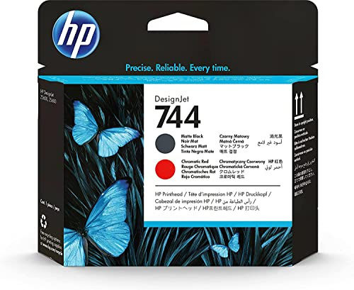 HP 744 DesignJet Druckkopf | Tinte für DesignJet Z2600 und Z5600 (F9J88A)