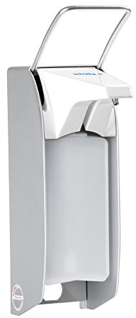 Eurospender KHK Desinfektionsmittelspender, Seife Lotion, kurzer Armhebel, 500ml