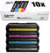 10x Eurotone Toner für Ricoh Aficio SP C 220 221 222 240 A sf s DN n ersetzt TYPESPC220E CT220