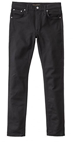 Nudie Jeans Unisex-Erwachsene Lean Dean Jeans, Dry Ever Black, 29W x 32L