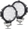 Auxtings 17,8 cm 2 Pcs 51W Spot LED Light Bar Offroad Fahren Lichter Licht für Auto LKW Pickup SUV UTV(7 Zoll)
