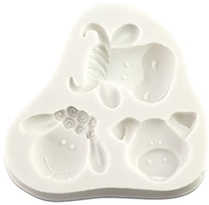 Moule en silicone animaux de la ferme