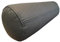 Quattro Meble Dunkelgrau Echt Leder Nackenrolle Nackenkissen Lederkissen Sofa Dekokissen Rindsleder Kissen Kopfstützen Kopfkissen Durchmesser 15cm (60 x 15 cm)