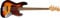 Squier Classic Vibe '60s Jazz Bass Fretless 3-Color Sunburst - E-Bass