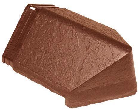 Envirotile Hip End Cap Lightweight Roof Capping - Terracotta