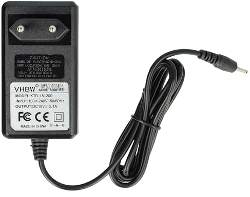 vhbw Chargeur 220V (20V, 2A) Compatible avec ASUS Eee PC X101CH, X101H Ordinateur Portable