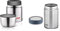 Reer 90430 - Edelstahl -Warmhaltebox für Nahrung mit Becher, 350ml & Edelstahl-Warmhalte-Box PURE für Baby-Nahrung, 300 ml, silber 90408 W