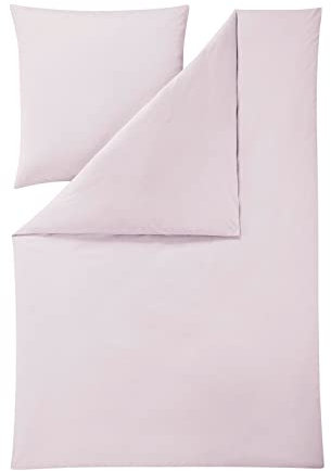 ESTELLA Mako Interlock Jersey Bettwäsche Uni Takoma rosneholz, Kissenbezug einzeln 80x80 cm