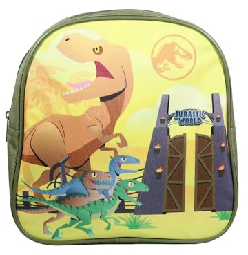 Bagtrotter Rucksack gouter 24 cm Kindergarten Jurassic World Dinosaurier Gelb