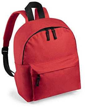 BLUECHOLON Rucksack für Kinder, Kleinkind, kleines Schulmädchen, 9 l, Jungen, Mädchen, 2, 3, 4, 5, 6 Jahre, rot, 9L