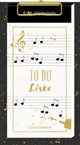 Notizblock: TO DO Liste – All about music