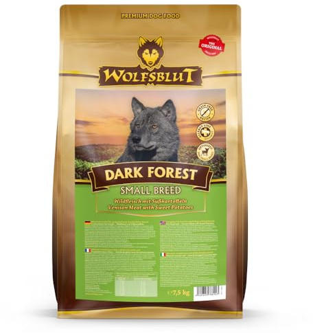 Wolfsblut Dark Forest Small Breed-Futter mit Jagdfleisch und Süßkartoffeln, speziell für Hunde Kleiner Rassen