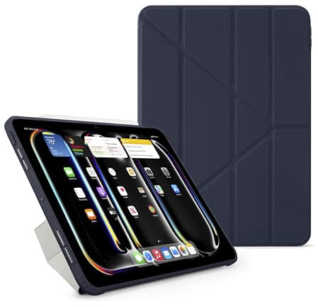 Pipetto Origami No1 - Funda original para iPad Pro 11 (2024), color azul oscuro