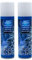 Spetebo Weihnachts Schnee Spray 150 ml mit 8 Schablonen - 2er Set - Deko Kunstschnee zum sprühen - Dekoschnee Schneefarbe Sprühschnee Fensterschnee Schnee Weihnachtsbaum Dekoration