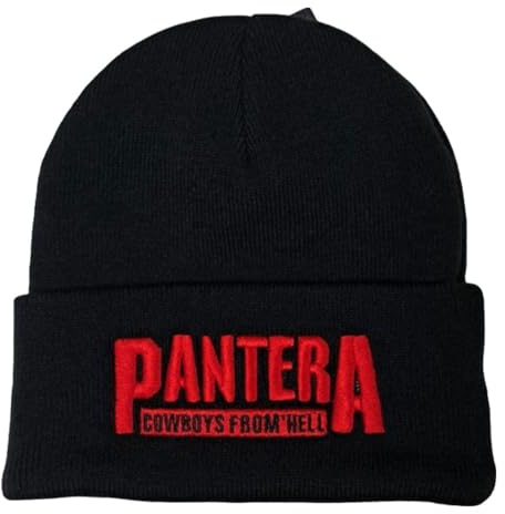 Amplified Pantera Cowboys from Hell Mütze Beanie One Size