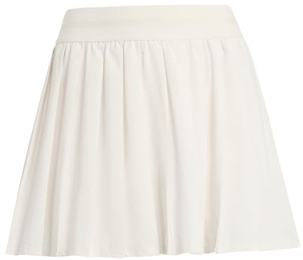 adidas Women's Tennis Classics Skirt, Chalk White, L