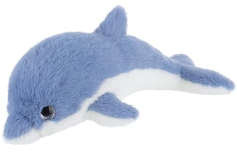 Apricot Lamb Dark Blue Dolphin Plushies Soft Stuffed Animals Plush Toys 12